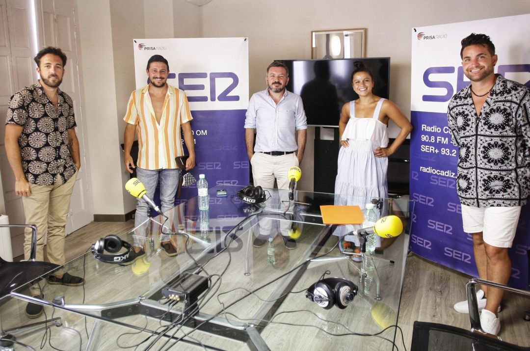 Keko Baldomero, David Palomar, Pedro Espinosa, María Moreno y Javier Katumba Keko Baldomero, David Palomar, Pedro Espinosa, María Moreno y Javier Katumba