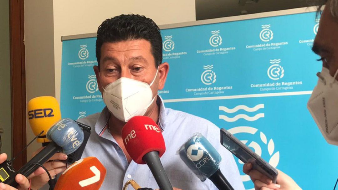 Manuel Martinez, presidente de la comunidad de regantes del campo de Cartagena Manuel Martinez, presidente de la comunidad de regantes del campo de Cartagena