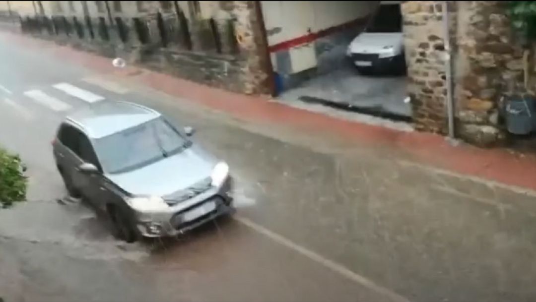 Imagen de Barruelo en la tarde de ayer Imagen de Barruelo en la tarde de ayer