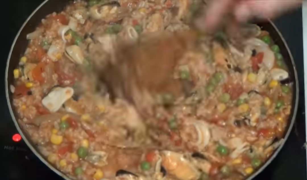 Imagen de la paella de @MissRowie_ Imagen de la paella de @MissRowie_