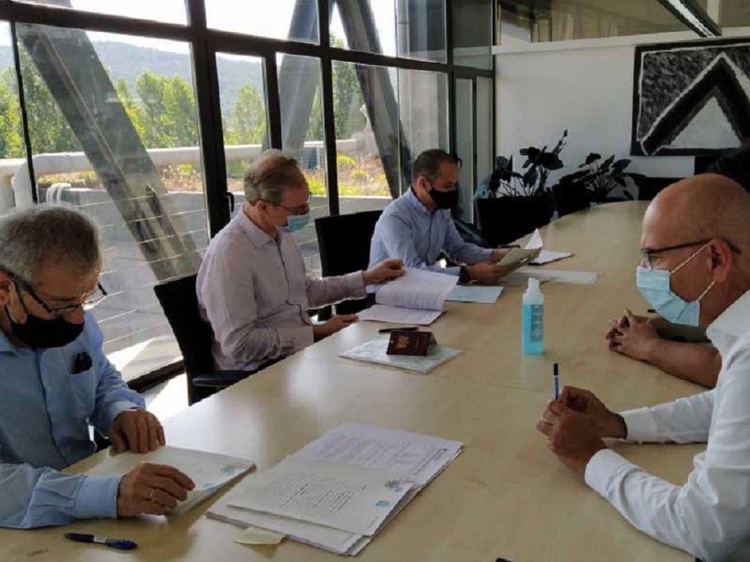 Protocol de constitució de Tensormedical al PCiT de la UdG. Protocol de constitució de Tensormedical al PCiT de la UdG.