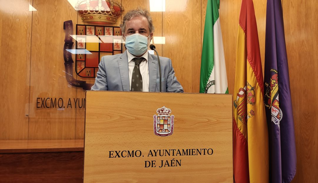 El concejal de Servicios Públicos, Contratación y Proyectos de Jaén, Francisco Lechuga El concejal de Servicios Públicos, Contratación y Proyectos de Jaén, Francisco Lechuga