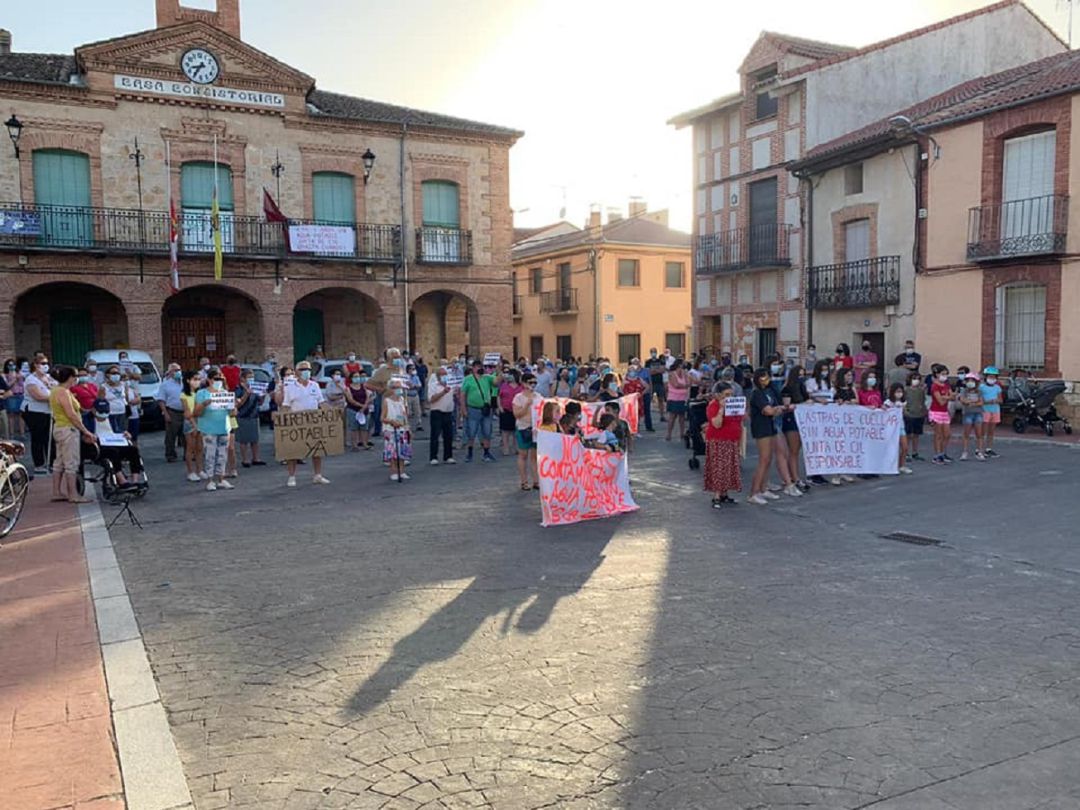 Concentración celebrada en Lastras de Cuéllar Concentración celebrada en Lastras de Cuéllar