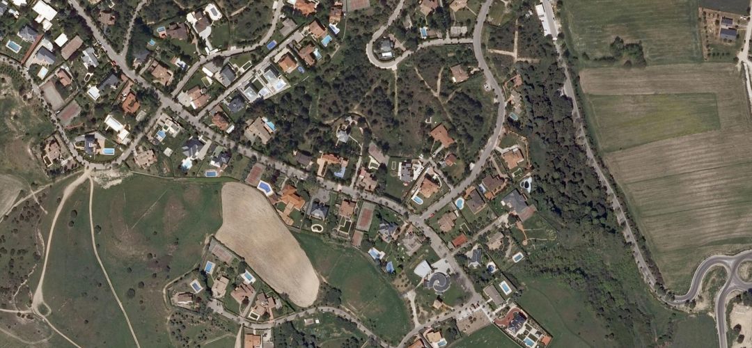 Vista aérea de parte del municipio Vista aérea de parte del municipio