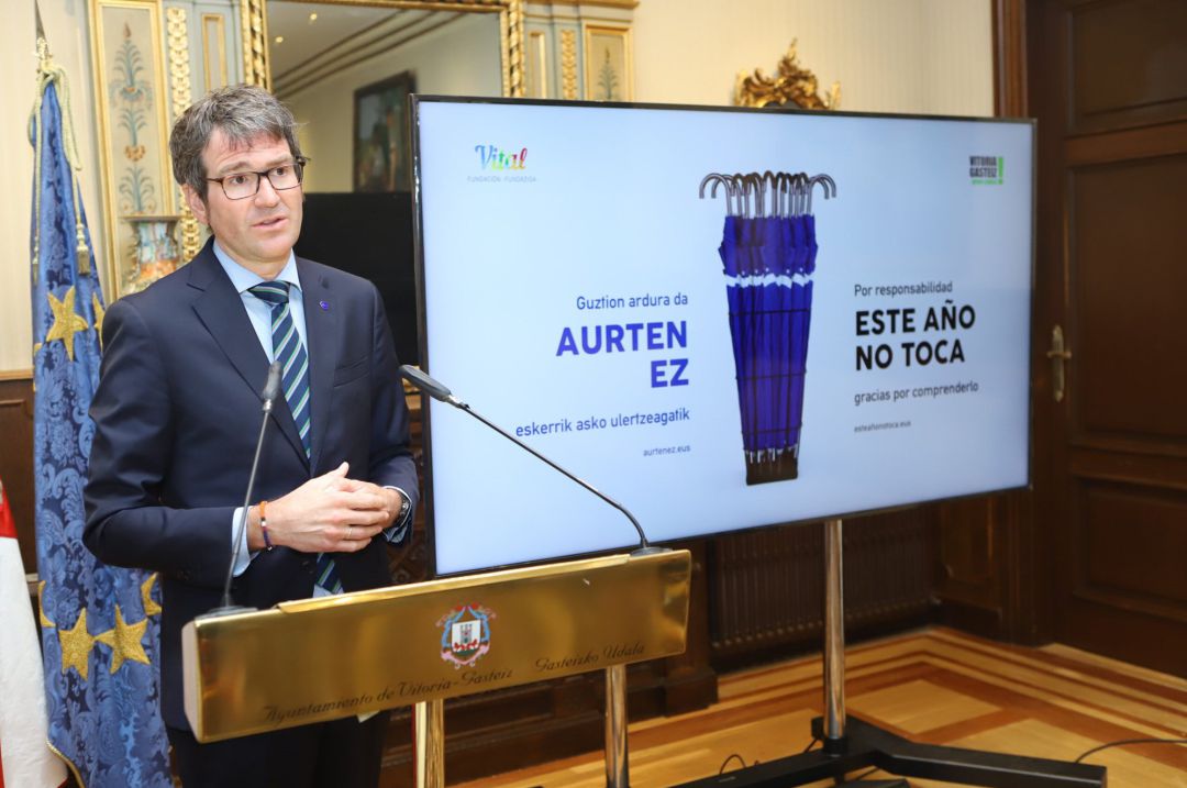 Gorka Urtaran, alcalde de Vitoria Gorka Urtaran, alcalde de Vitoria