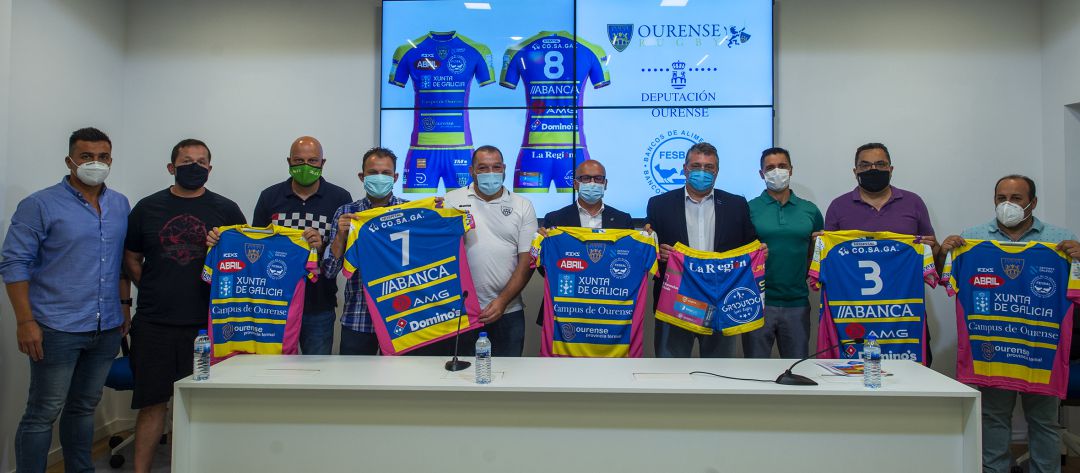 La Diputación provincial, que también patrocina al Ourense Rugby, ha acogido la presentación de la nueva equipación La Diputación provincial, que también patrocina al Ourense Rugby, ha acogido la presentación de la nueva equipación