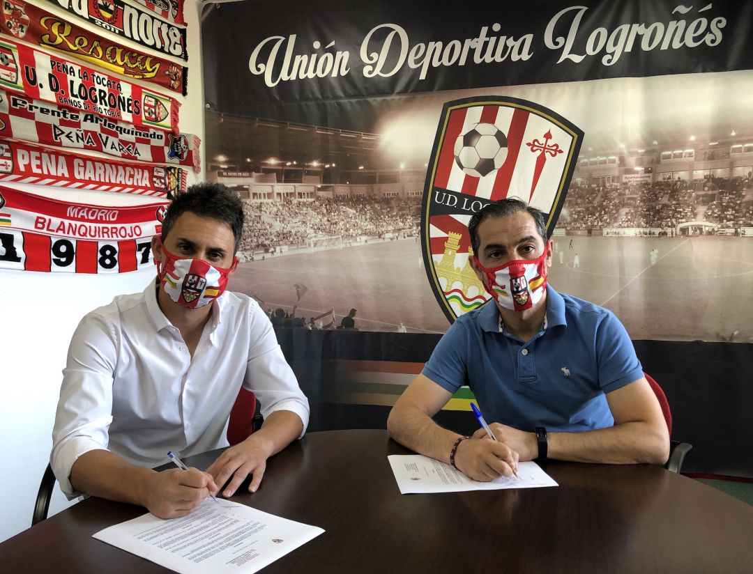 Sergio Rodríguez renueva por un año más con la UD Logroñés. Sergio Rodríguez renueva por un año más con la UD Logroñés.
