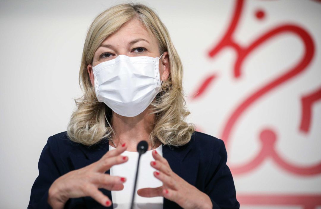 La consellera de Justicia, Gabriela Bravo, durante la rueda de prensa posterior al pleno del Consell de este viernes La consellera de Justicia, Gabriela Bravo, durante la rueda de prensa posterior al pleno del Consell de este viernes