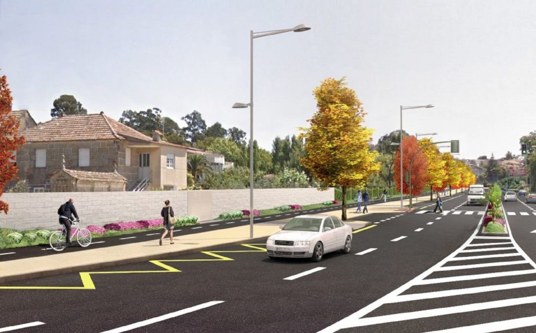 Este será el nuevo aspecto de Avenida de Europa. Este será el nuevo aspecto de Avenida de Europa.