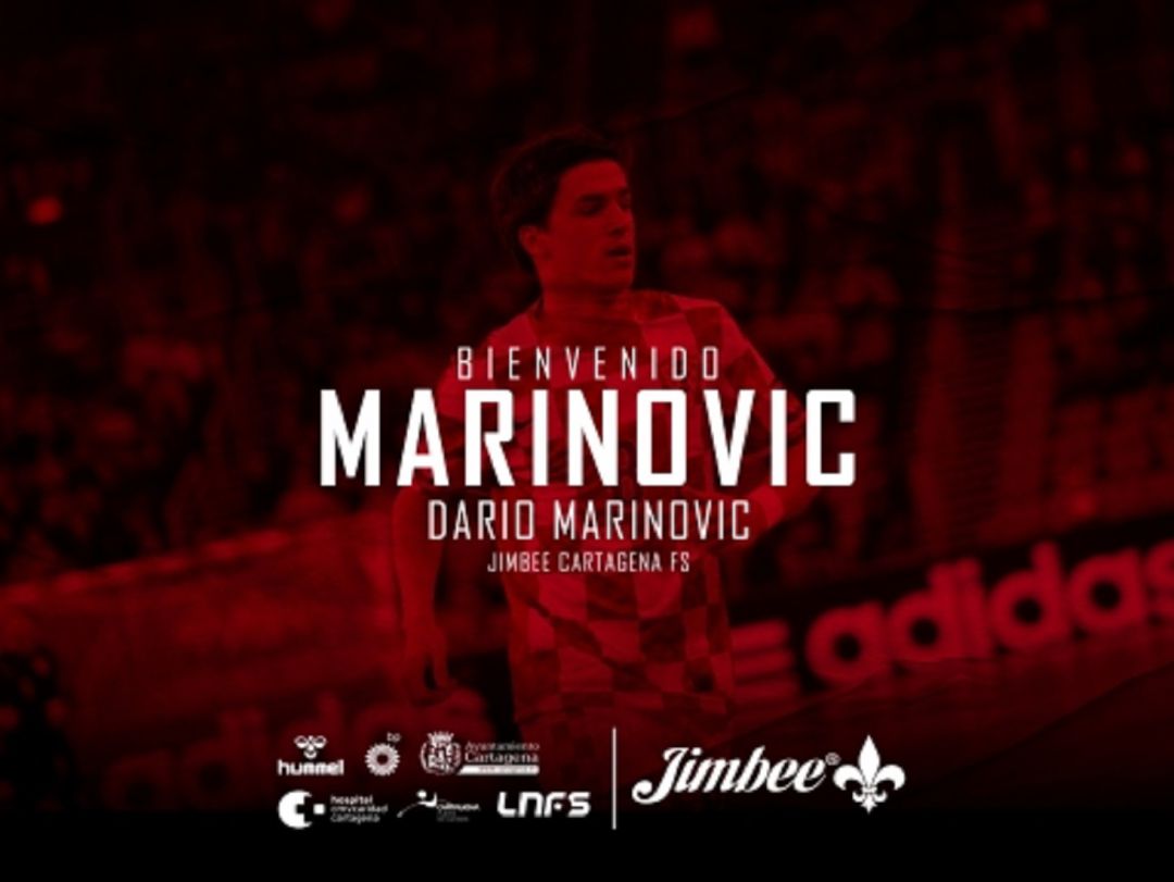 Cartel de presentación de Marinovic Cartel de presentación de Marinovic
