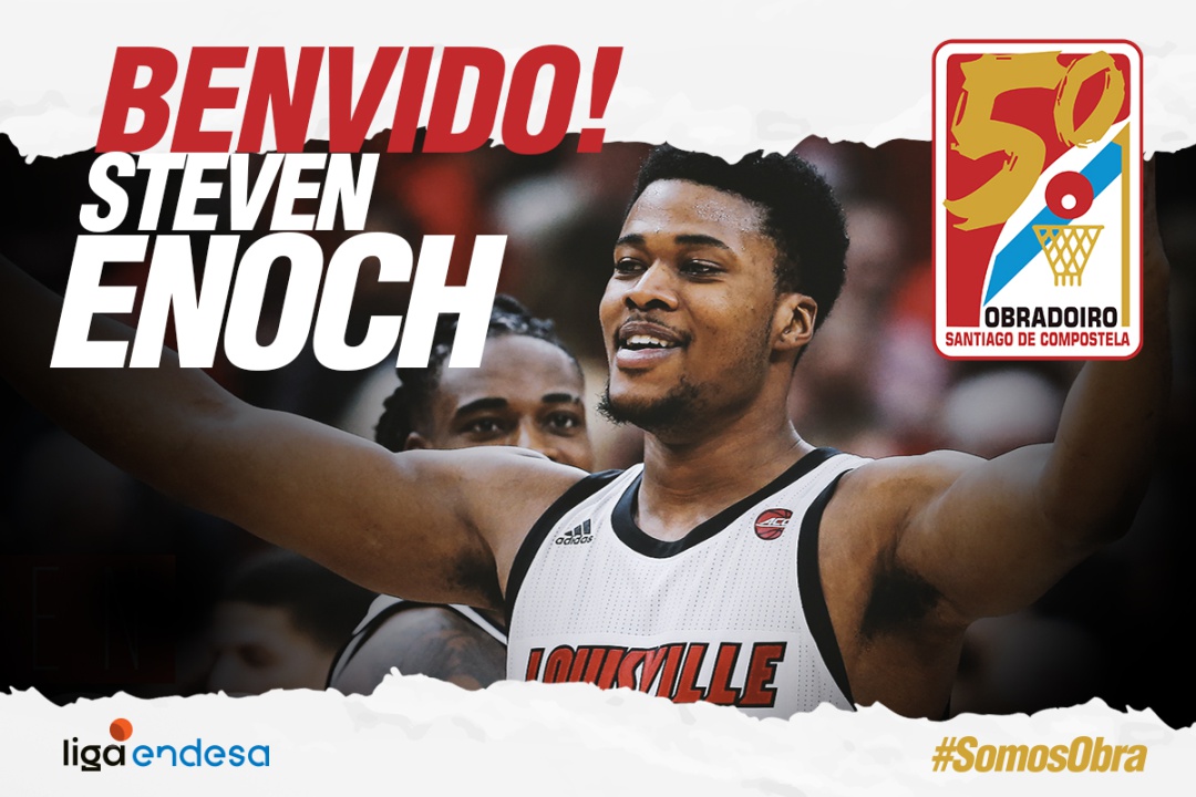 El Obradoiro incopora músculo e intimidación para su juego interior con el fichaje de Enoch El Obradoiro incopora músculo e intimidación para su juego interior con el fichaje de Enoch
