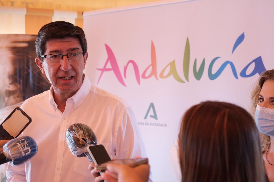 Juan Marín, vicepresidente de la Junta de Andalucía Juan Marín, vicepresidente de la Junta de Andalucía