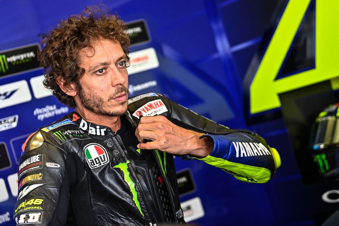 Valentino Rossi "contento" con el podio conseguido en Jerez Valentino Rossi "contento" con el podio conseguido en Jerez