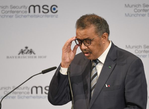 El director general de la OMS, Tedros Adhanom.