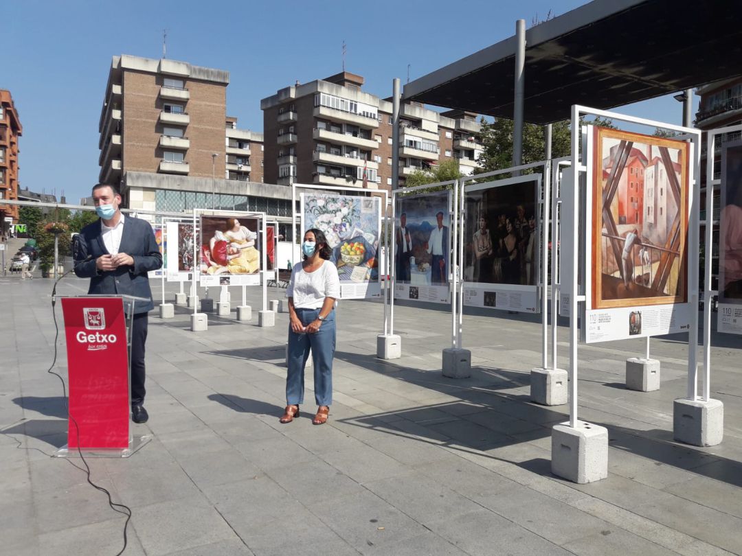 Presentación de la exposición 'La ruta del arte BBK' en Getxo Presentación de la exposición 'La ruta del arte BBK' en Getxo