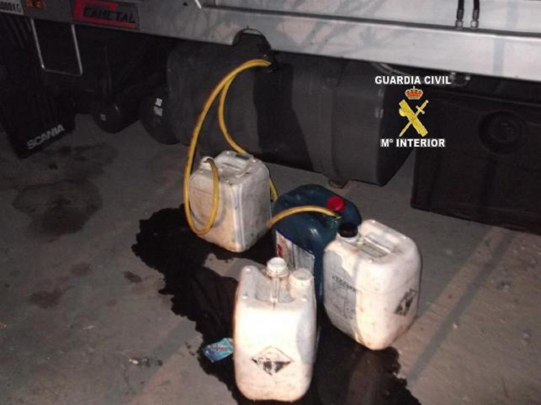 Robo de gasoil en camiones Robo de gasoil en camiones