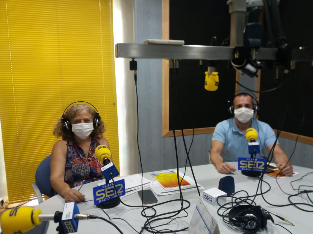 Los concejales de Festejos, Antonio Jesús Díaz (derecha) y de Cultura, Juani Vílchez (Izquierda), durante la entrevista Los concejales de Festejos, Antonio Jesús Díaz (derecha) y de Cultura, Juani Vílchez (Izquierda), durante la entrevista