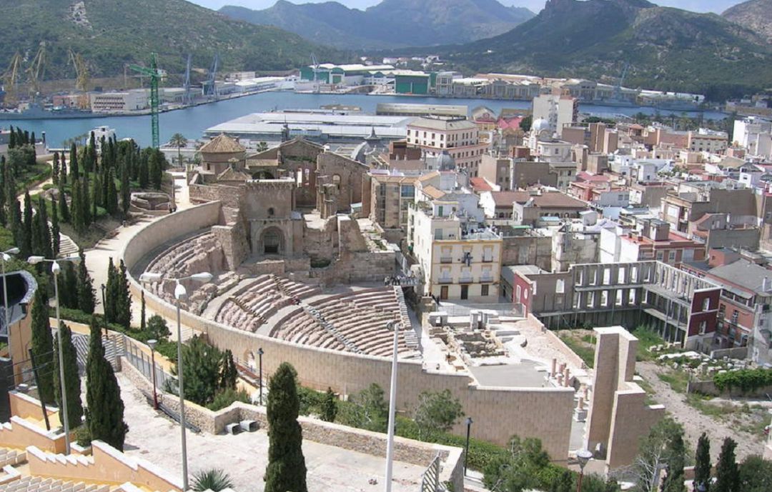 Imagen del Teatro Romano (Cartagena) captada en 2.011 para El País por el periodista murciano, Paco Nadal Imagen del Teatro Romano (Cartagena) captada en 2.011 para El País por el periodista murciano, Paco Nadal