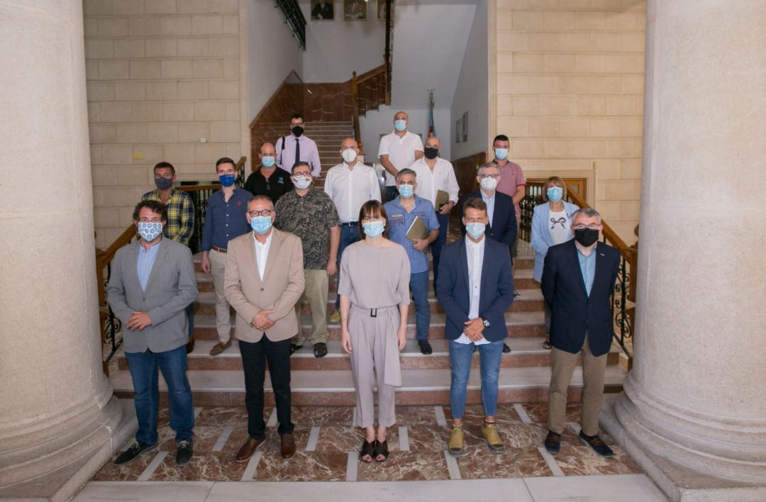 Firmantes del Protocolo Sanitario en Gandia Firmantes del Protocolo Sanitario en Gandia