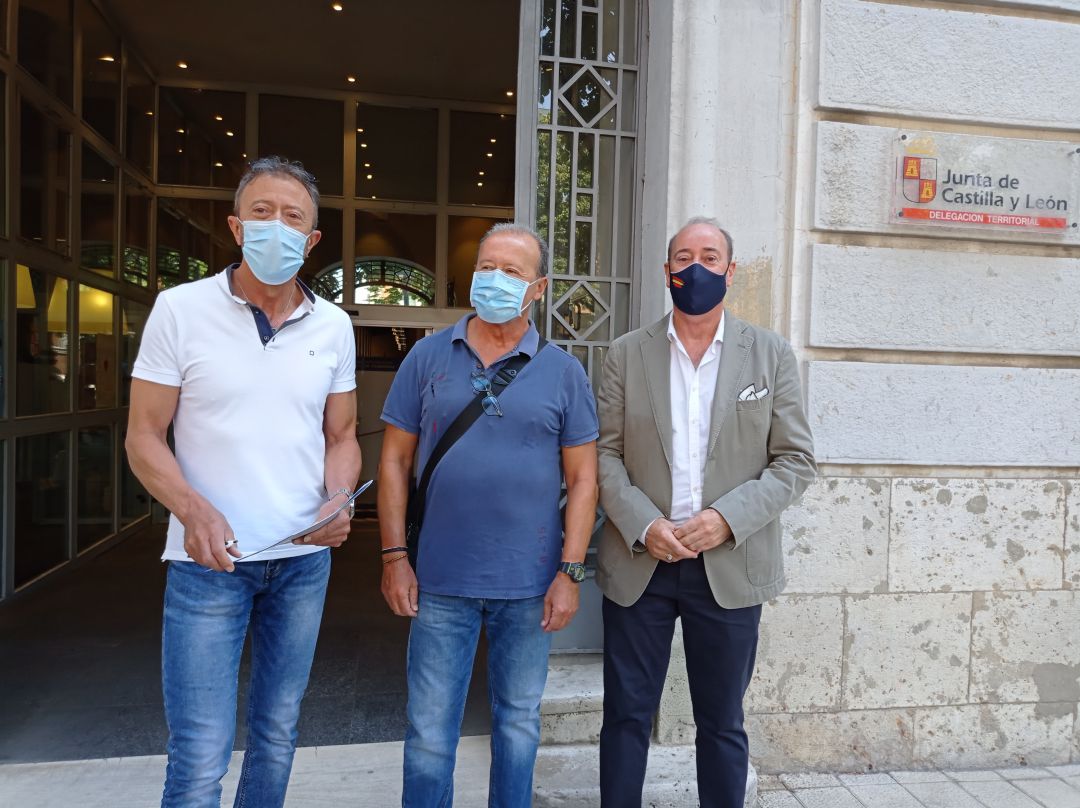 Juan Carlos González, Julián Martínez y José Ignacio Carrasco Juan Carlos González, Julián Martínez y José Ignacio Carrasco