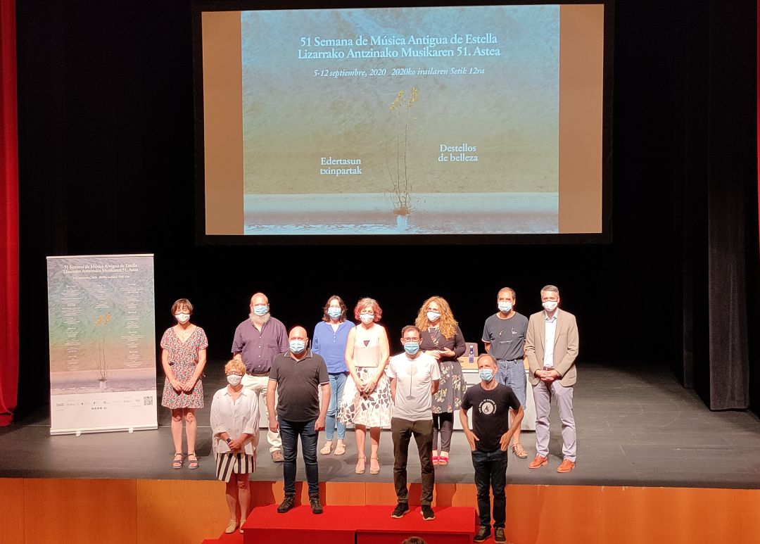 Imagen de la presentación del festival en Baluarte. Imagen de la presentación del festival en Baluarte.
