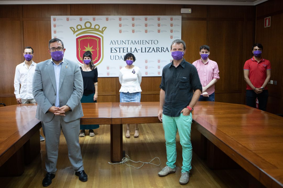 Imagen de la reunión mantenida esta mañana. Imagen de la reunión mantenida esta mañana.
