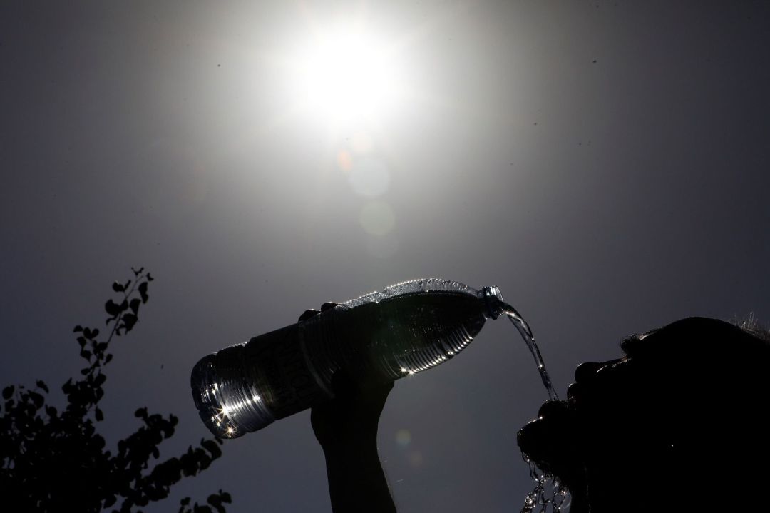 Cuéllar rozó los 40 ºC Cuéllar rozó los 40 ºC