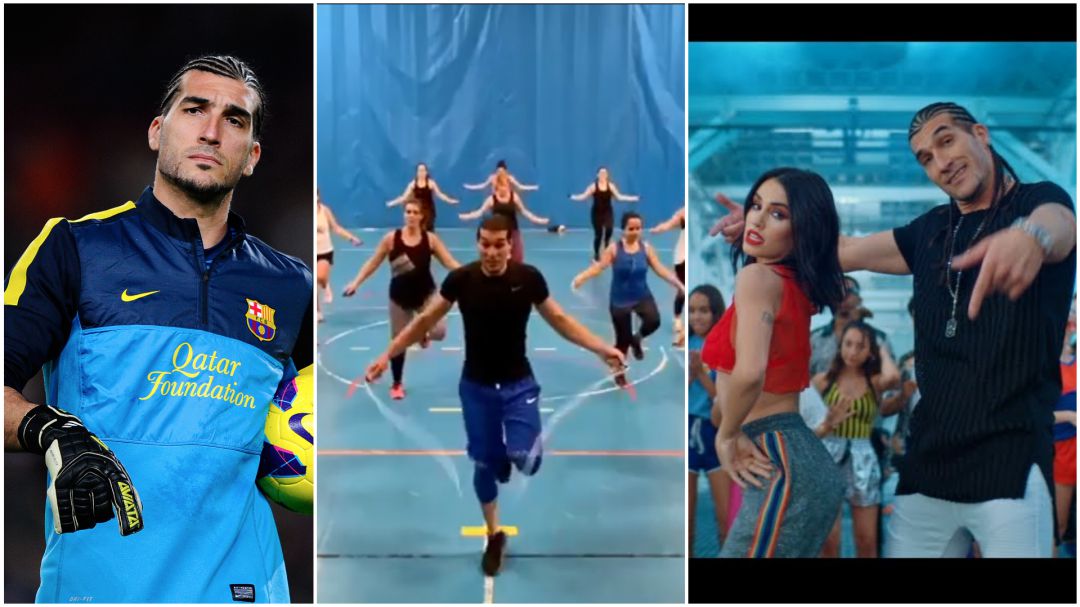 Pinto pasó de ganar la Champions con el Barcelona, conseguir un Grammy a transformarse en un instructor de zumba Pinto pasó de ganar la Champions con el Barcelona, conseguir un Grammy a transformarse en un instructor de zumba