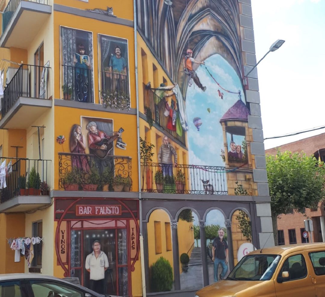 La carismática creación de Nano Arribas en el barrio de Santa Catalina. La carismática creación de Nano Arribas en el barrio de Santa Catalina.