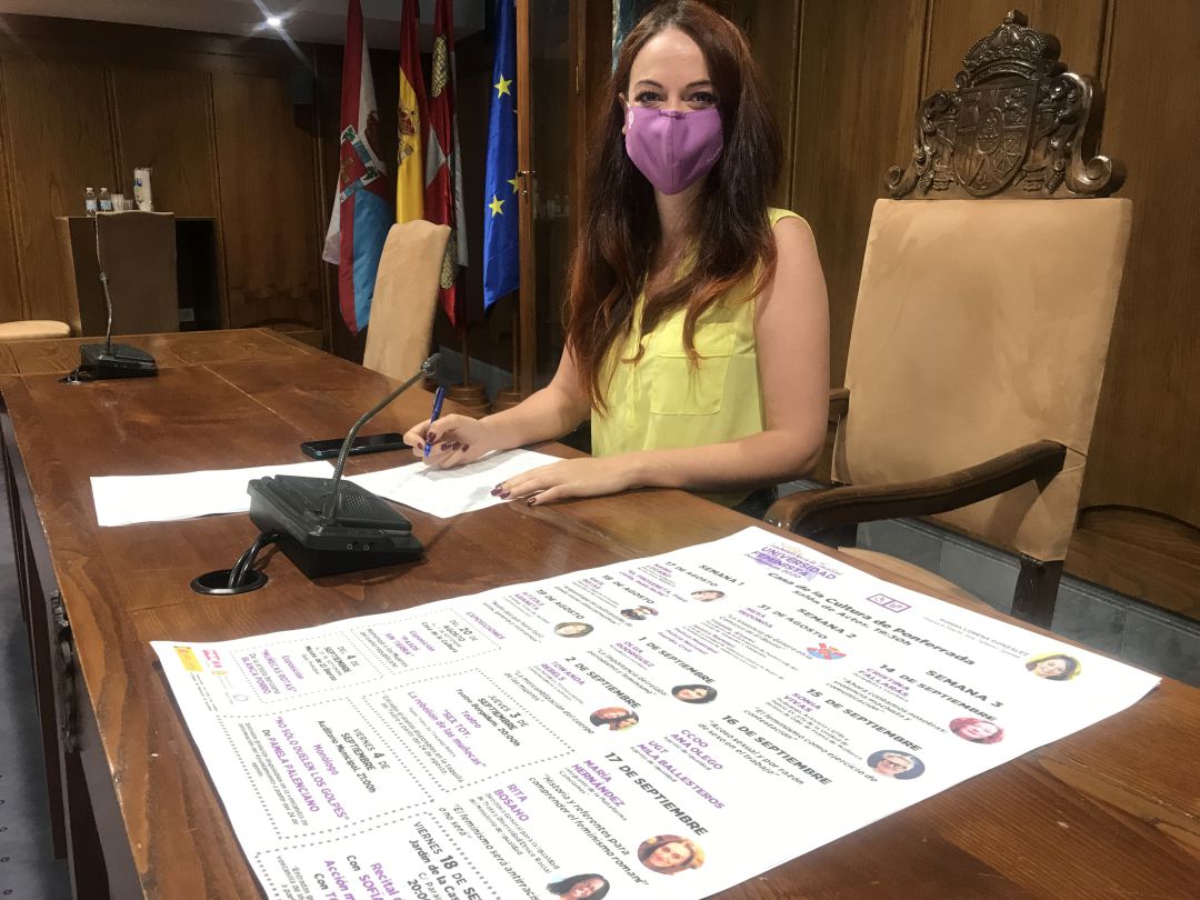 Lorena González, concejala de Igualdad en Ponferrada Lorena González, concejala de Igualdad en Ponferrada