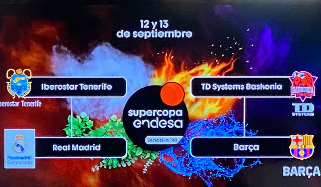 Así quedaron los emparejamientos de la Supercopa ACB Así quedaron los emparejamientos de la Supercopa ACB