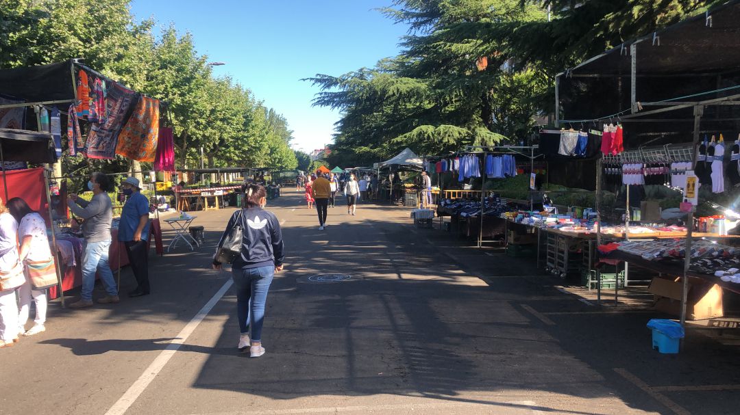 El Paseo de Palaguinda ahora también acoge el mercado de Colón El Paseo de Palaguinda ahora también acoge el mercado de Colón