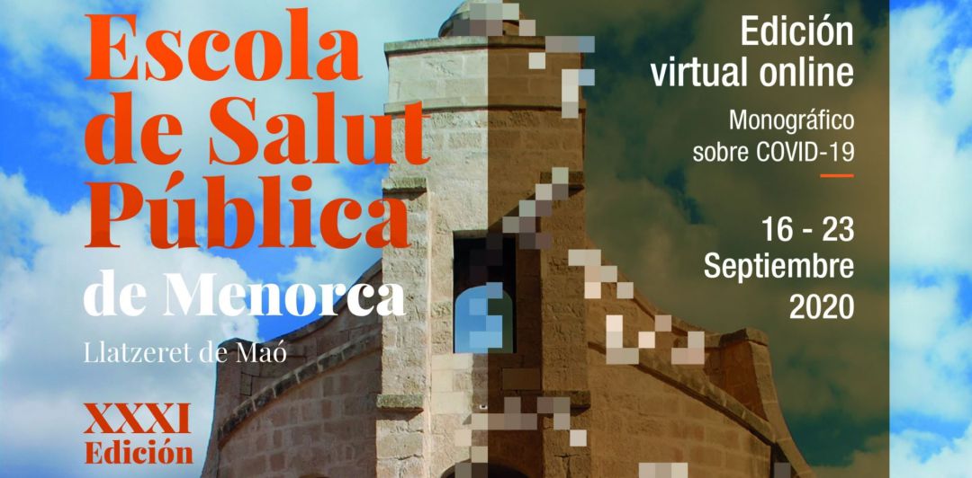 Cartell de l'edició d'enguany de l'Escola de Salut Pública de Menorca. Cartell de l'edició d'enguany de l'Escola de Salut Pública de Menorca.
