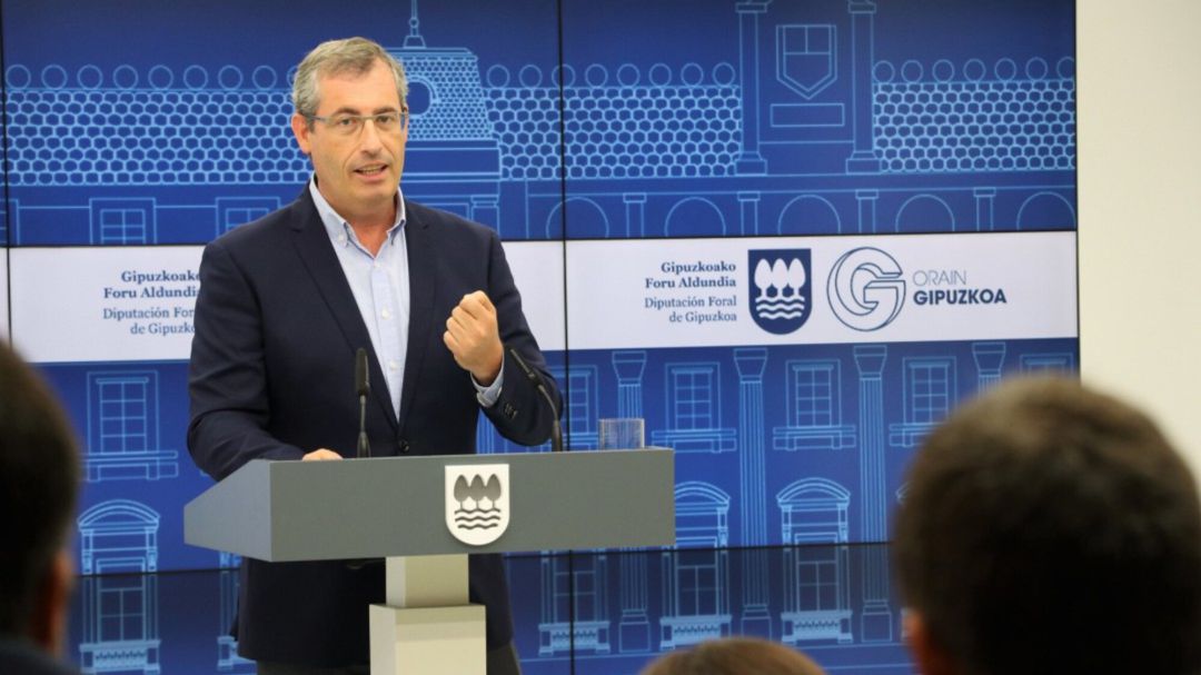 Markel Olano, diputado general de Gipuzkoa Markel Olano, diputado general de Gipuzkoa