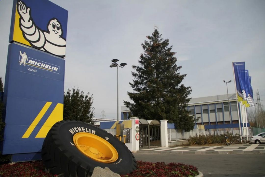 Imagen de la planta de Michelin en Vitoria Imagen de la planta de Michelin en Vitoria
