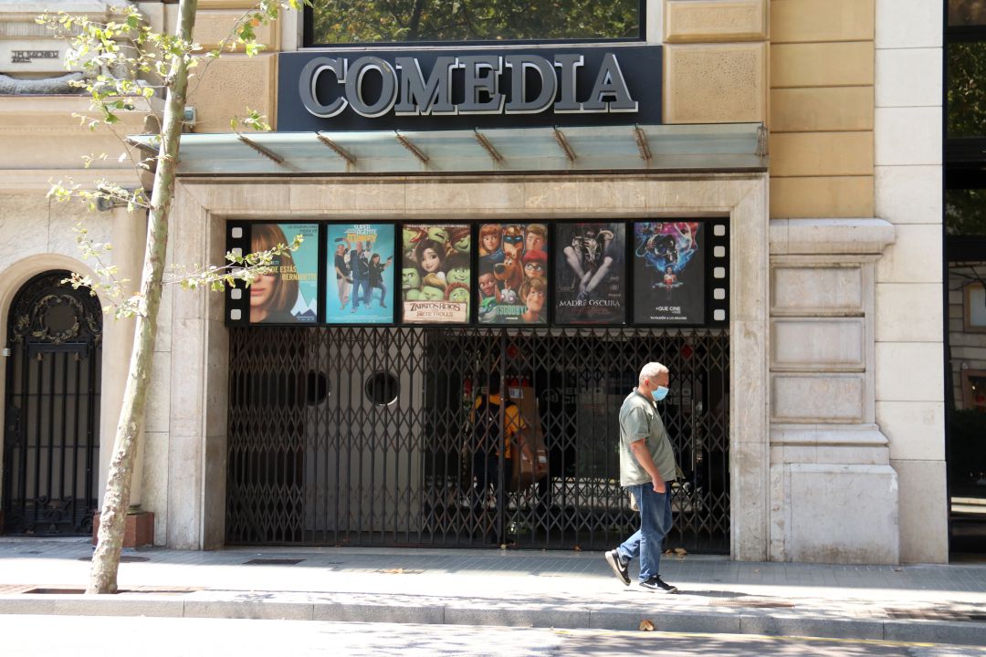 El TSJC acorda la mesura cautelar demanada pel Gremi de Cinemes de Catalunya contra la resolució de la Generalitat del 17 de juliol que obligava a tancar les sales d'exhibició als municipis de la Noguera, el Segrià, l'àrea de Barcelona i l'Alt Empordà El TSJC acorda la mesura cautelar demanada pel Gremi de Cinemes de Catalunya contra la resolució de la Generalitat del 17 de juliol que obligava a tancar les sales d'exhibició als municipis de la Noguera, el Segrià, l'àrea de Barcelona i l'Alt Empordà
