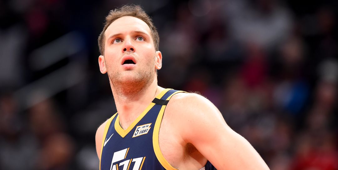 Bojan Bogdanovic, durante un partido con los Utah Jazz Bojan Bogdanovic, durante un partido con los Utah Jazz