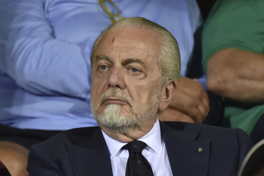 De Laurentiis: "Es vergonzoso, no queremos jugar en el Camp Nou" De Laurentiis: "Es vergonzoso, no queremos jugar en el Camp Nou"