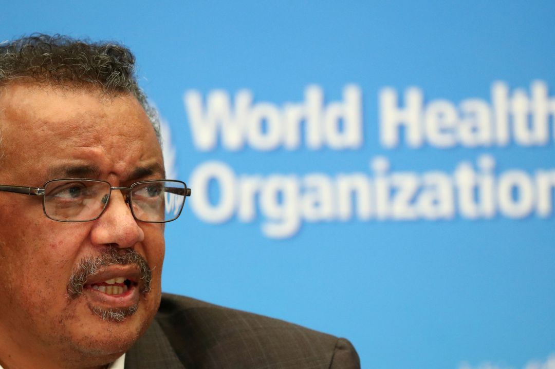El director general de la OMS, Tedros Adhanom. El director general de la OMS, Tedros Adhanom.
