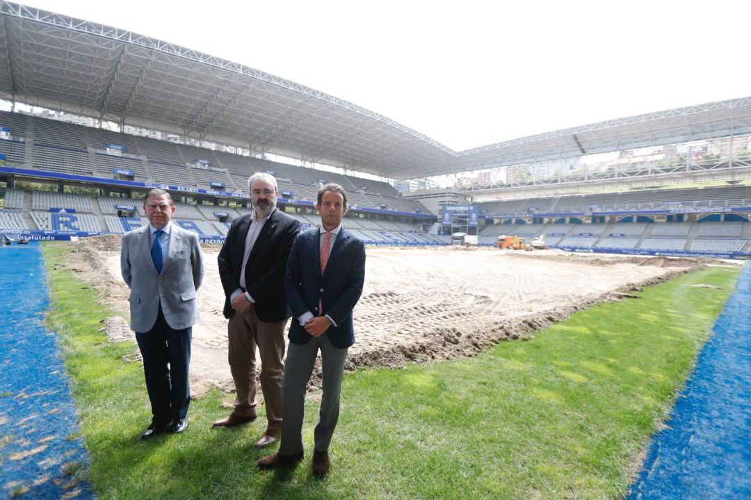 Canteli en el Carlos Tartiere Canteli en el Carlos Tartiere