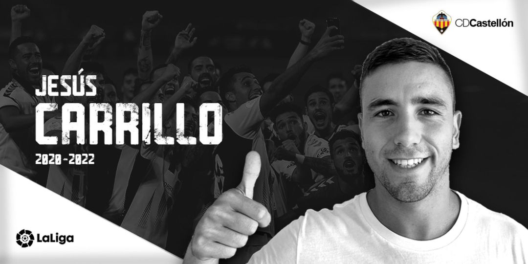 El nuevo fichaje del CD Castellón, Jesús Carrillo El nuevo fichaje del CD Castellón, Jesús Carrillo