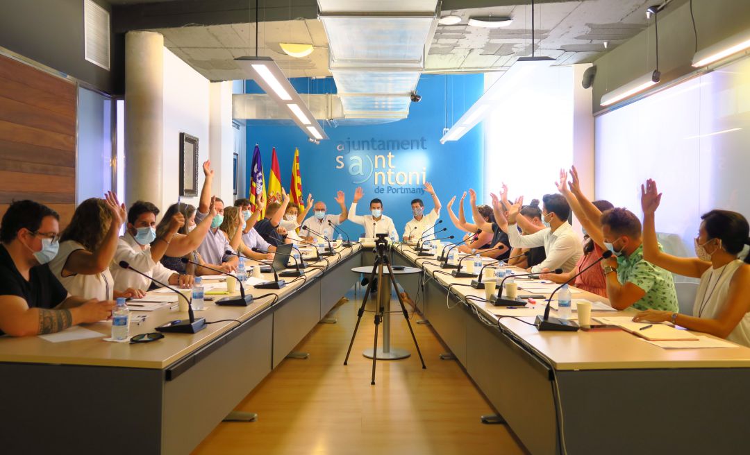 Pleno en Sant Antoni Pleno en Sant Antoni