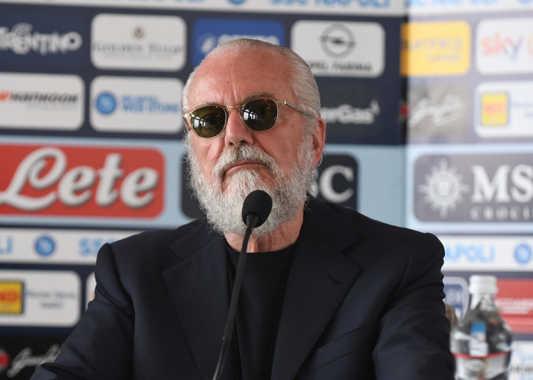 Aurelio De Laurentiis, presidente del Nápoles Aurelio De Laurentiis, presidente del Nápoles