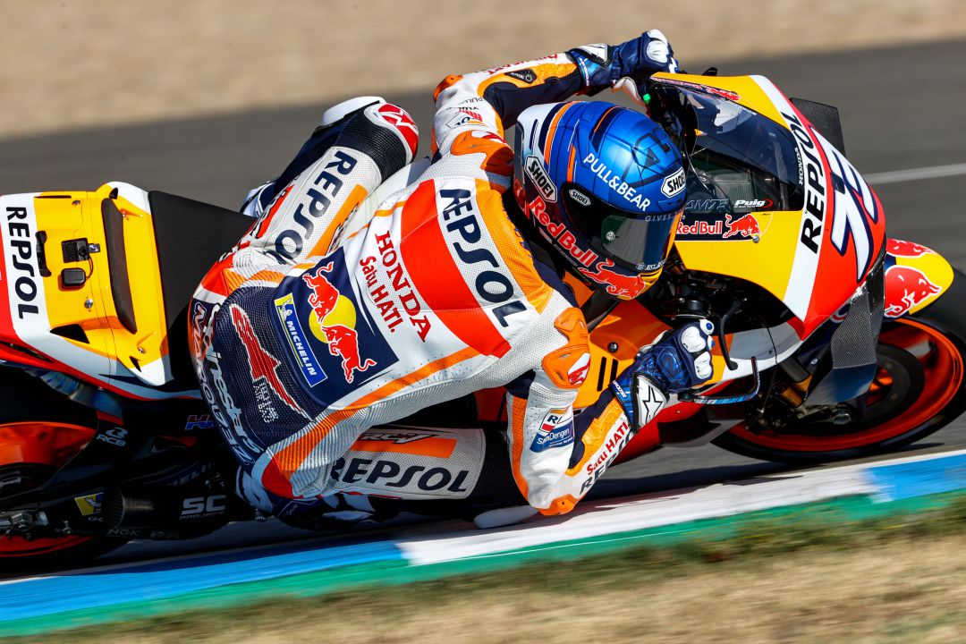 Alex Márquez durante el último Gran Premio en Jerez Alex Márquez durante el último Gran Premio en Jerez