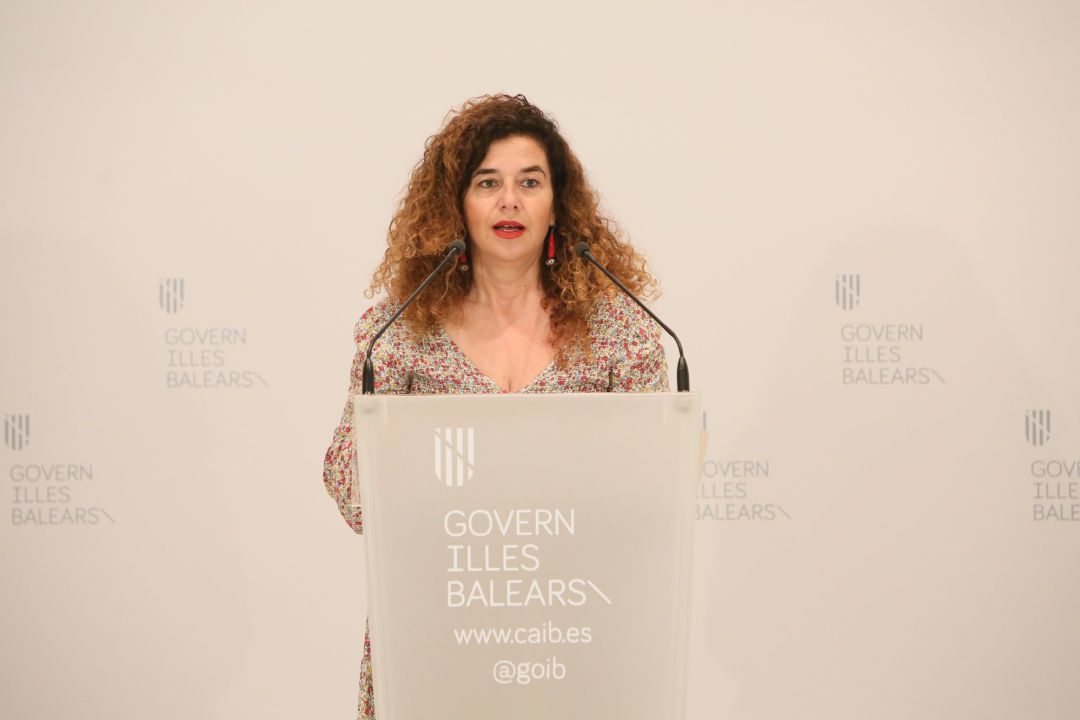 La portavoz del Govern, Pilar Costa. La portavoz del Govern, Pilar Costa.