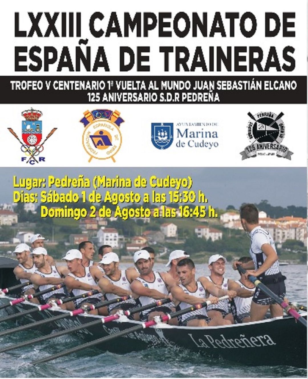 Cartel del LXXIII Campeonato de España de Traineras Cartel del LXXIII Campeonato de España de Traineras