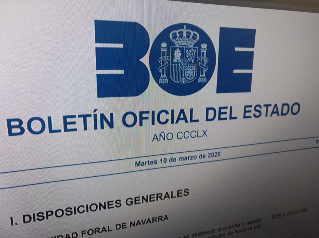 El Boletín Oficial del Estado ha llegado ha regular hasta el último aspecto de nuestras vidas durante el confinamiento El Boletín Oficial del Estado ha llegado ha regular hasta el último aspecto de nuestras vidas durante el confinamiento
