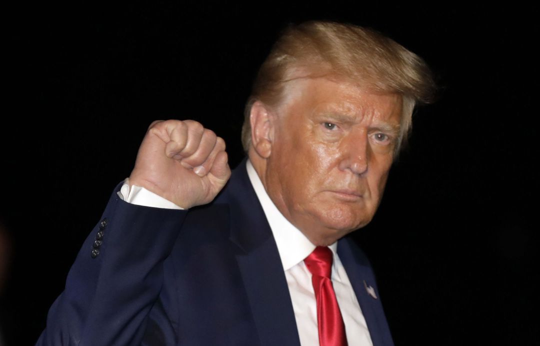 El presidente de Estados Unidos a su llegada a la Casa Blanca tras una visita oficial a Florida el pasado viernes. Durante su viaje, anunció que prohibirá la aplicación china. El presidente de Estados Unidos a su llegada a la Casa Blanca tras una visita oficial a Florida el pasado viernes. Durante su viaje, anunció que prohibirá la aplicación china.