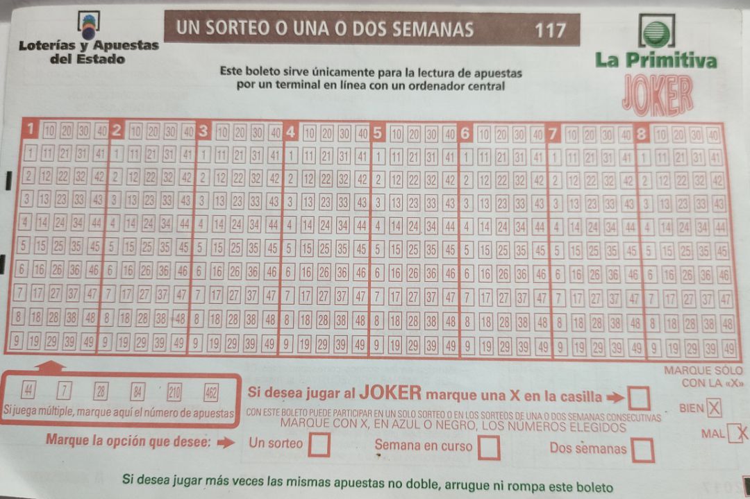 Un acertante de Cartagena gana más de 1,4 millones de euros en el sorteo de la Primitiva de ayer sábado. Un acertante de Cartagena gana más de 1,4 millones de euros en el sorteo de la Primitiva de ayer sábado.