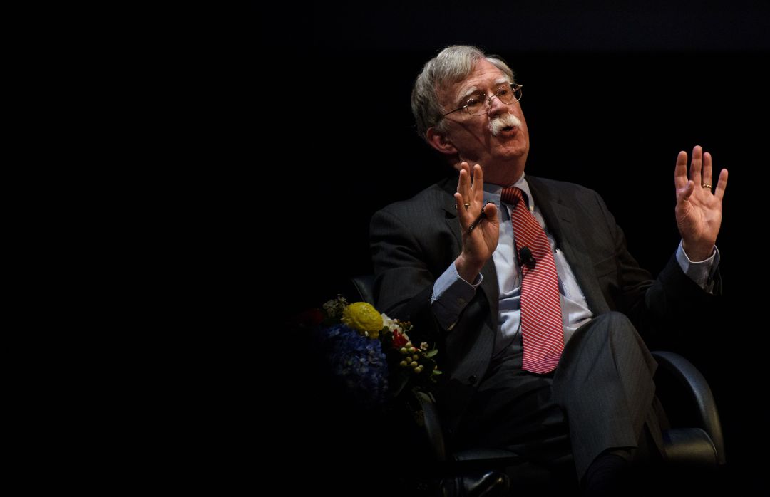 El ex asesor de seguridad nacional John Bolton durante una conferencia el pasado mes de febrero. El ex asesor de seguridad nacional John Bolton durante una conferencia el pasado mes de febrero.